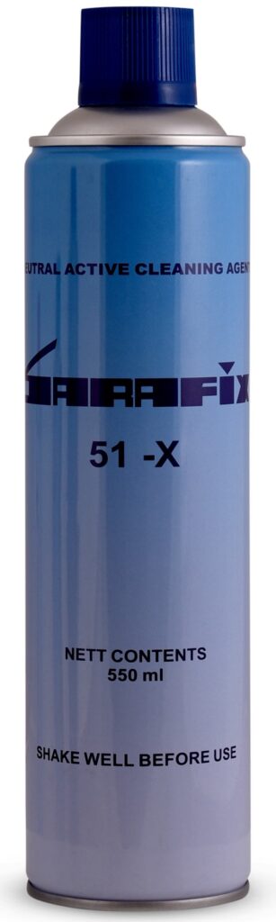 Sarafix, ısıtma temizleme spreyi